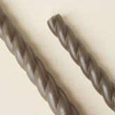 18" Twisted Taper Candles - Set of 2