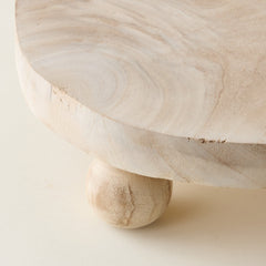 Ball Feet Wooden Riser