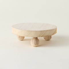 Ball Feet Wooden Riser