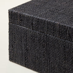 Blue Raffia & Chambray Box