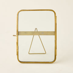 Antique Brass Photo Frame