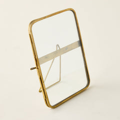 Antique Brass Photo Frame