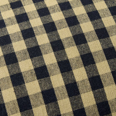 Gingham Ruffle Lumbar Pillow