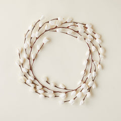 Faux Rosebud Wreath