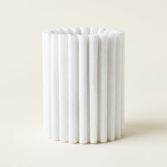 Fluted Marble Wine Cooler