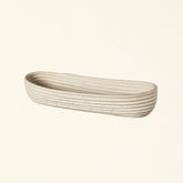 Hand-Woven Rattan Baguette Basket