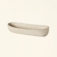 Hand-Woven Rattan Baguette Basket