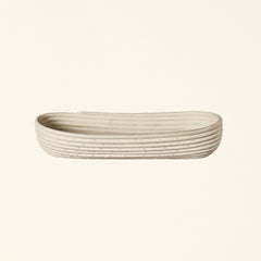 Hand-Woven Rattan Baguette Basket