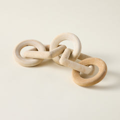 Carved Sandstone Chain Décor