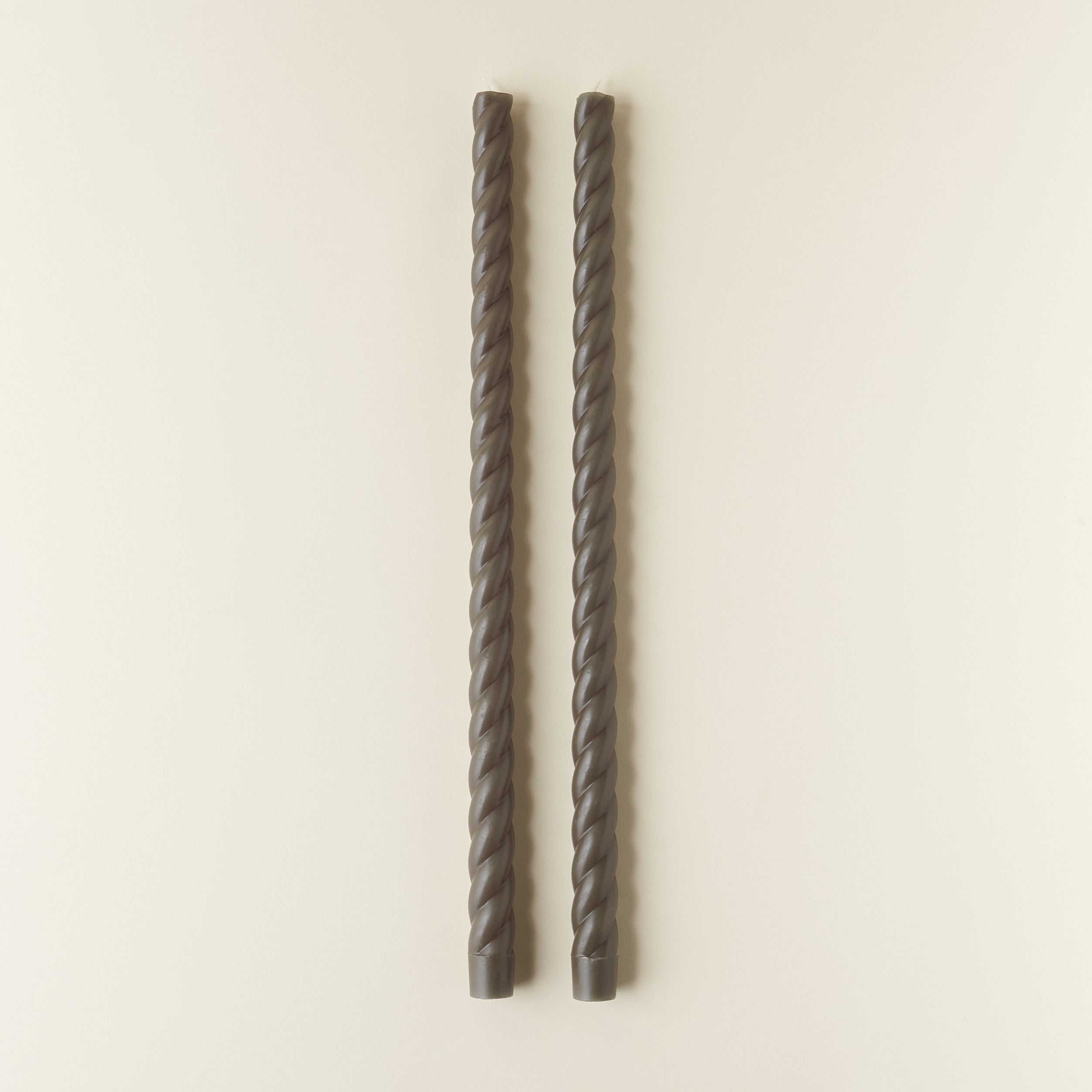 18" Twisted Taper Candles - Set of 2