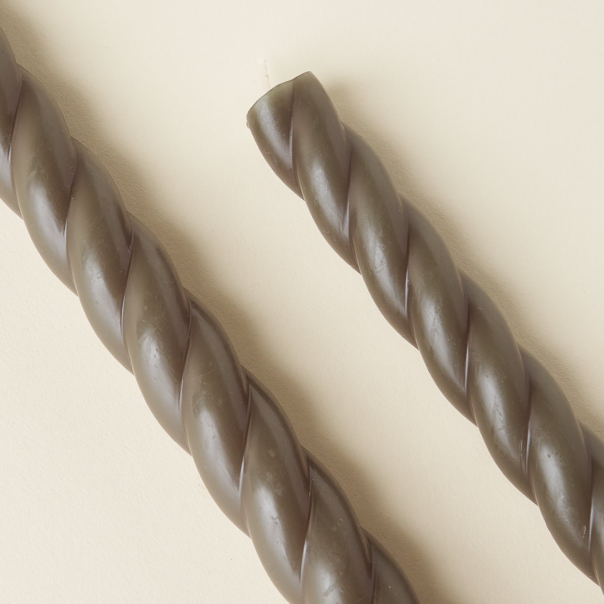 18" Twisted Taper Candles - Set of 2