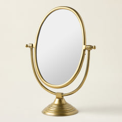 Antique Brass Mirror