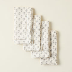 Floral Cotton Napkin - Set of 4
