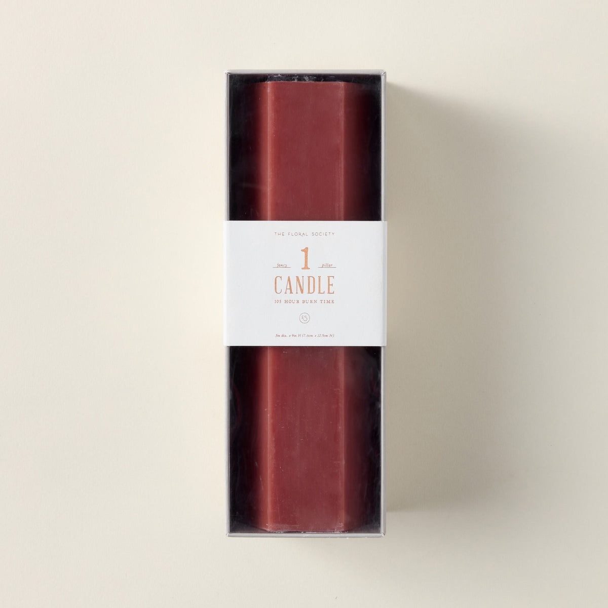 Hexagon Pillar Candle