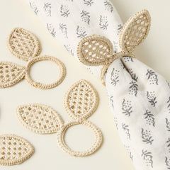 Bunny Ear Napkin Ring - Set of 4