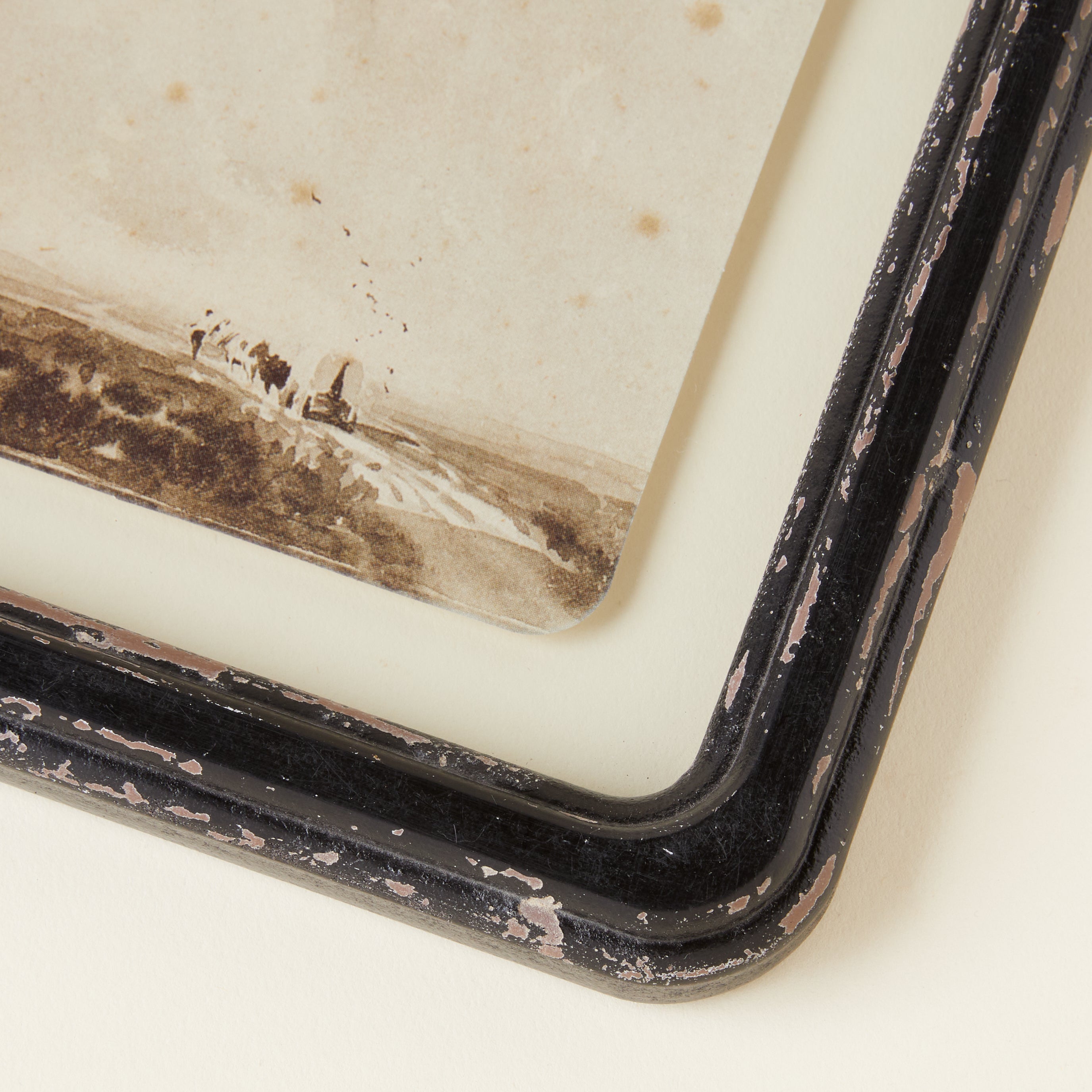 Antique Landscape Framed Wall Decor