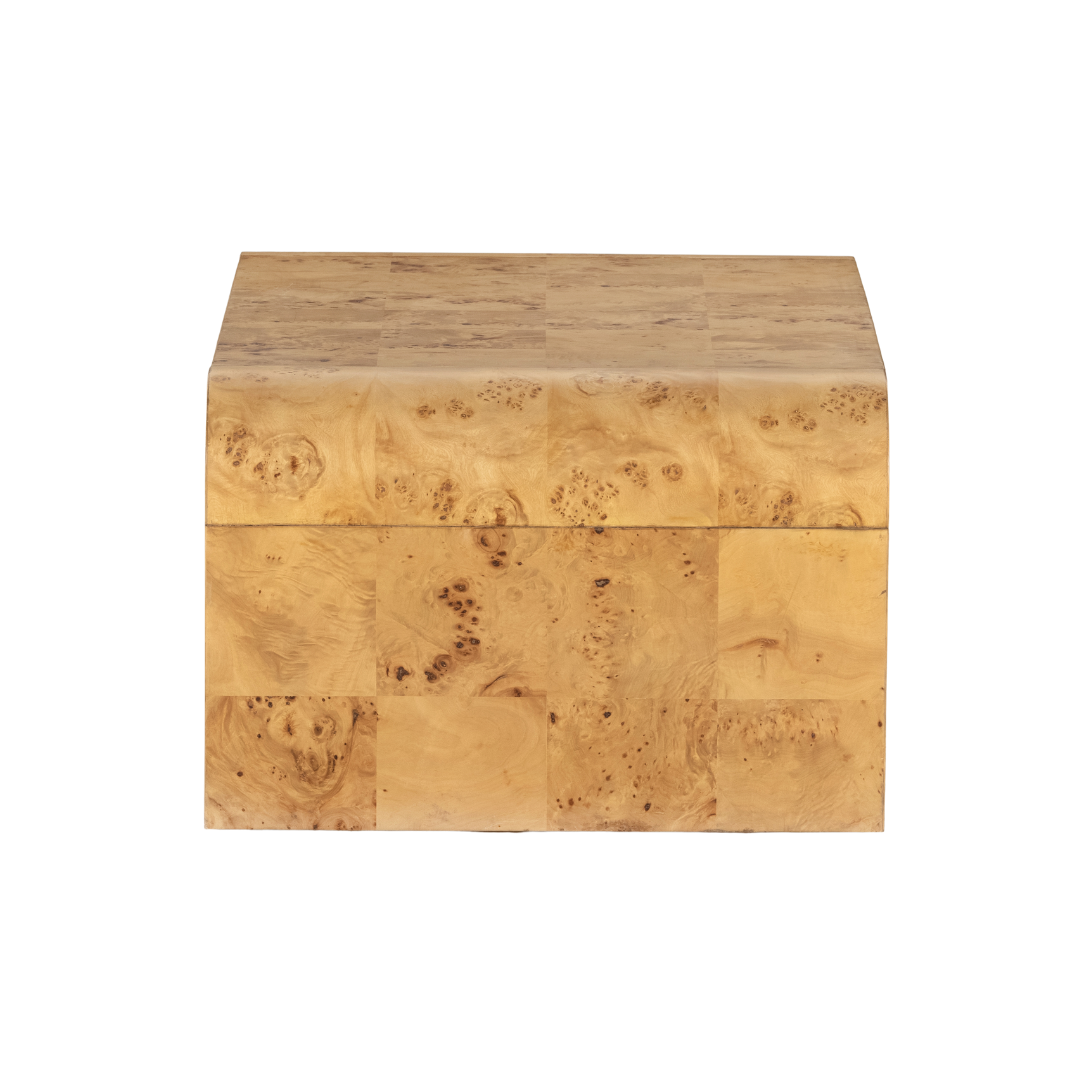 Burled Wood Coffee Table