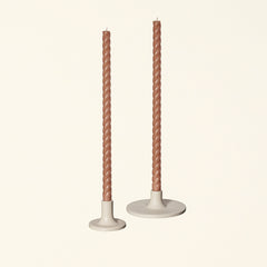 Blanca Ceramic Taper Holders
