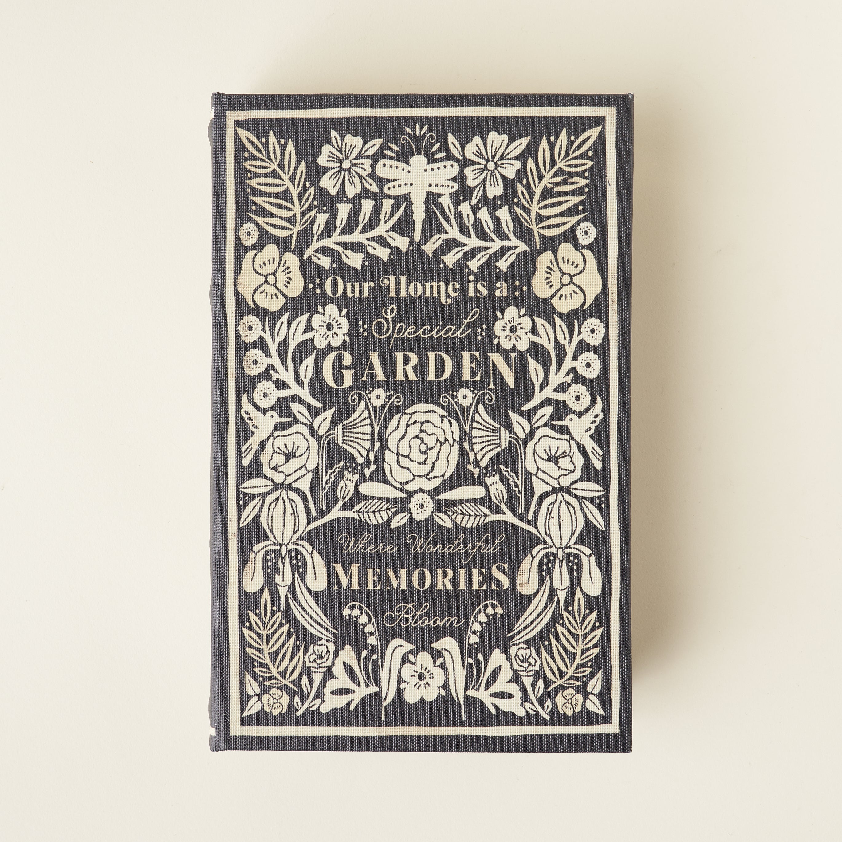 Book Storage Box - Home is a Special Garden