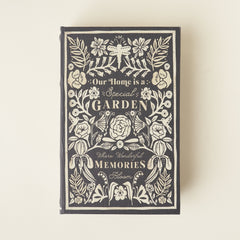 Book Storage Box - Home is a Special Garden