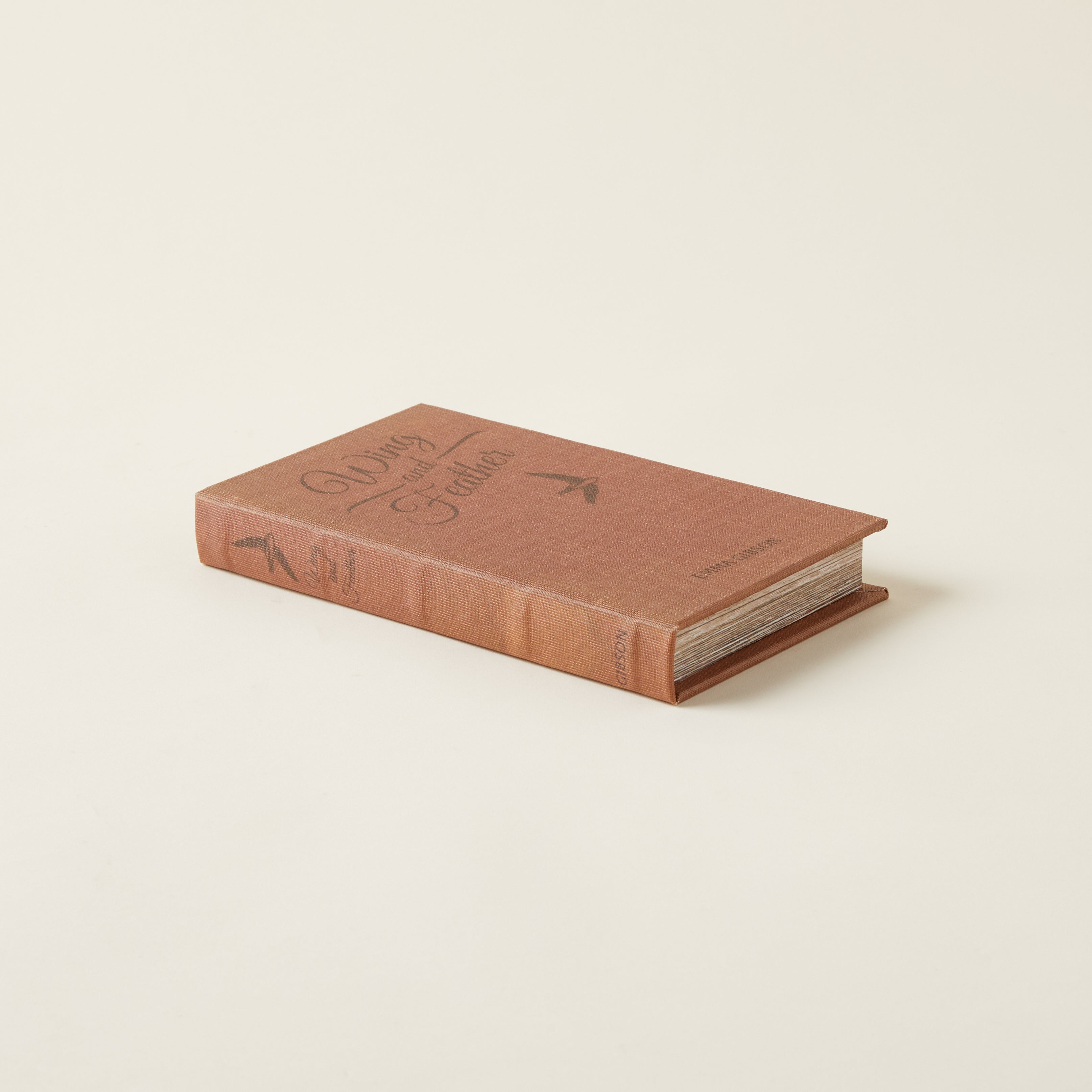 Book Storage Box - Wing & Feather