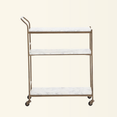 Cassandra Bar Cart - Rectangular