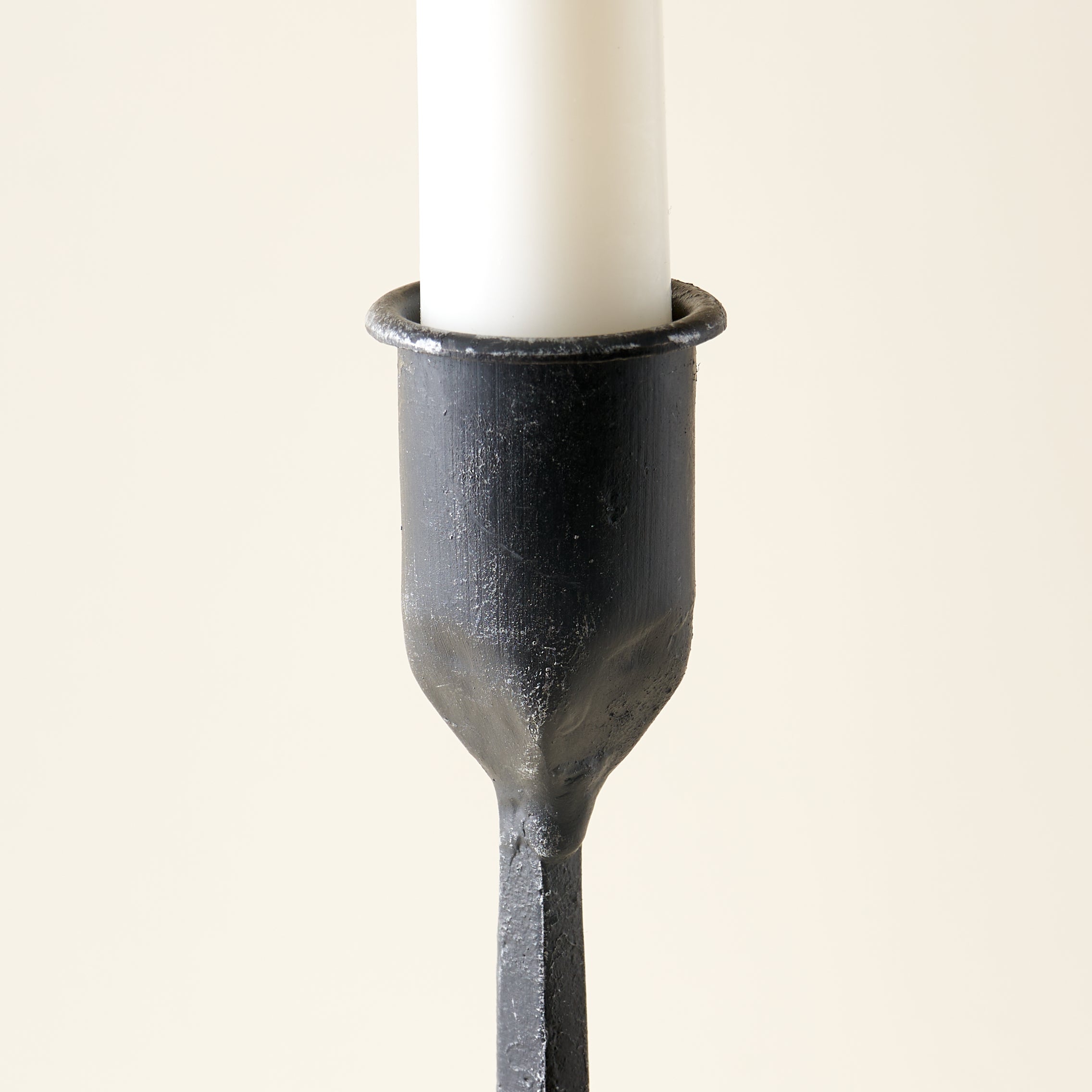 Cast Iron Taper Candle Holders