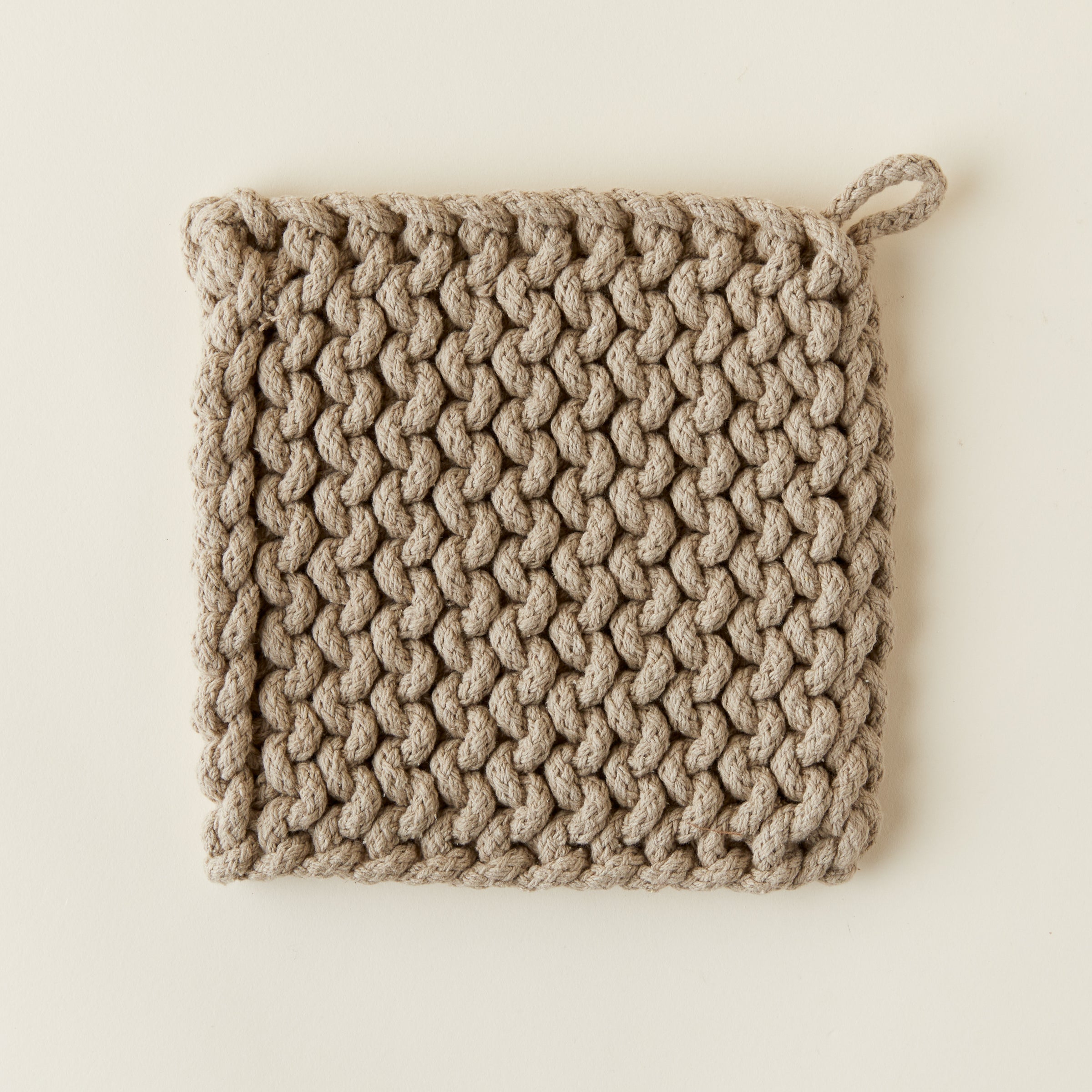 Chunky Crocheted Pot Holder