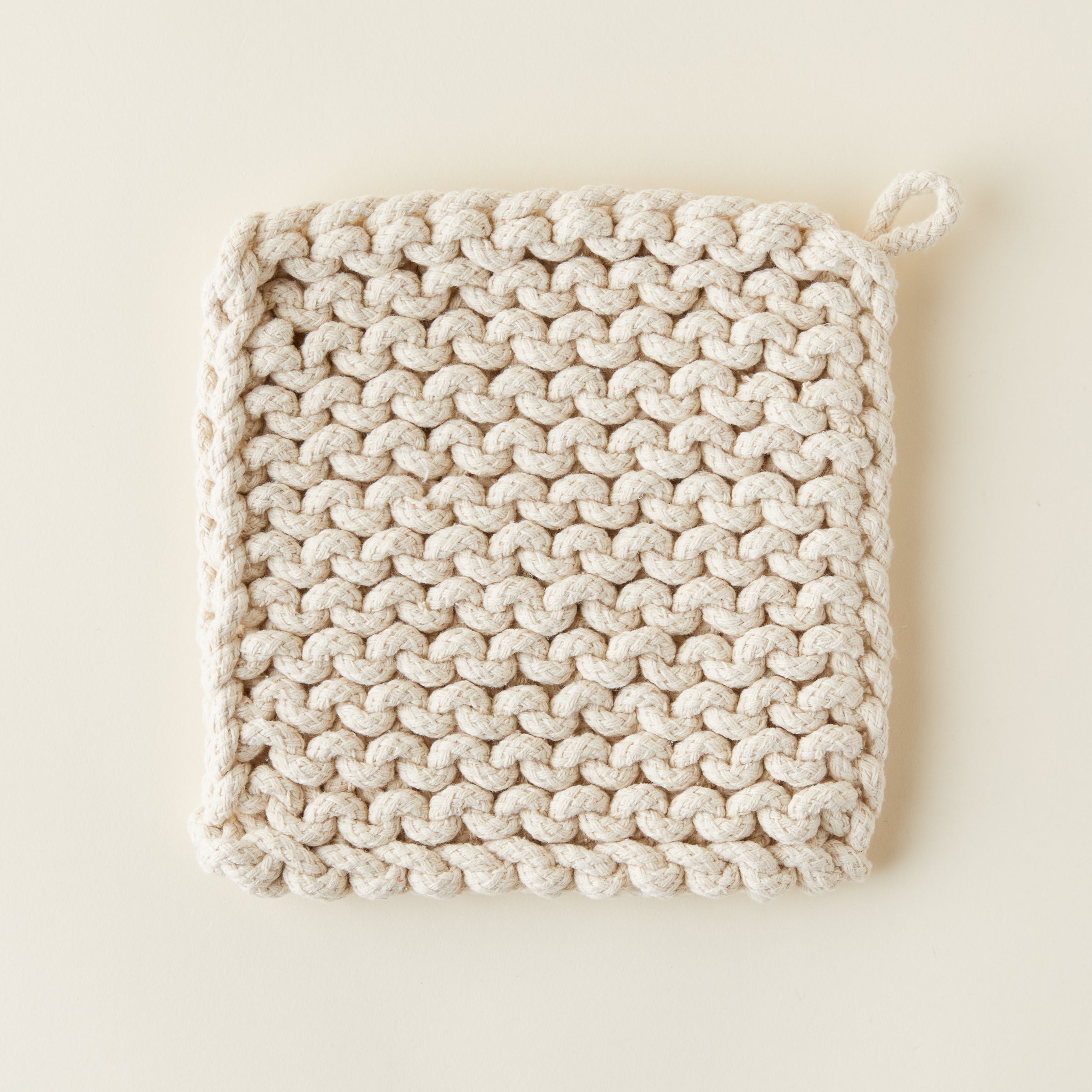 Chunky Crocheted Pot Holder