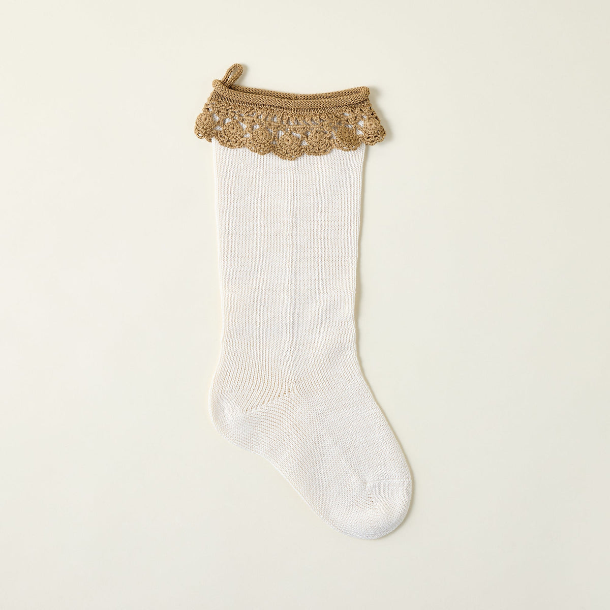 Hand-Knit Stocking