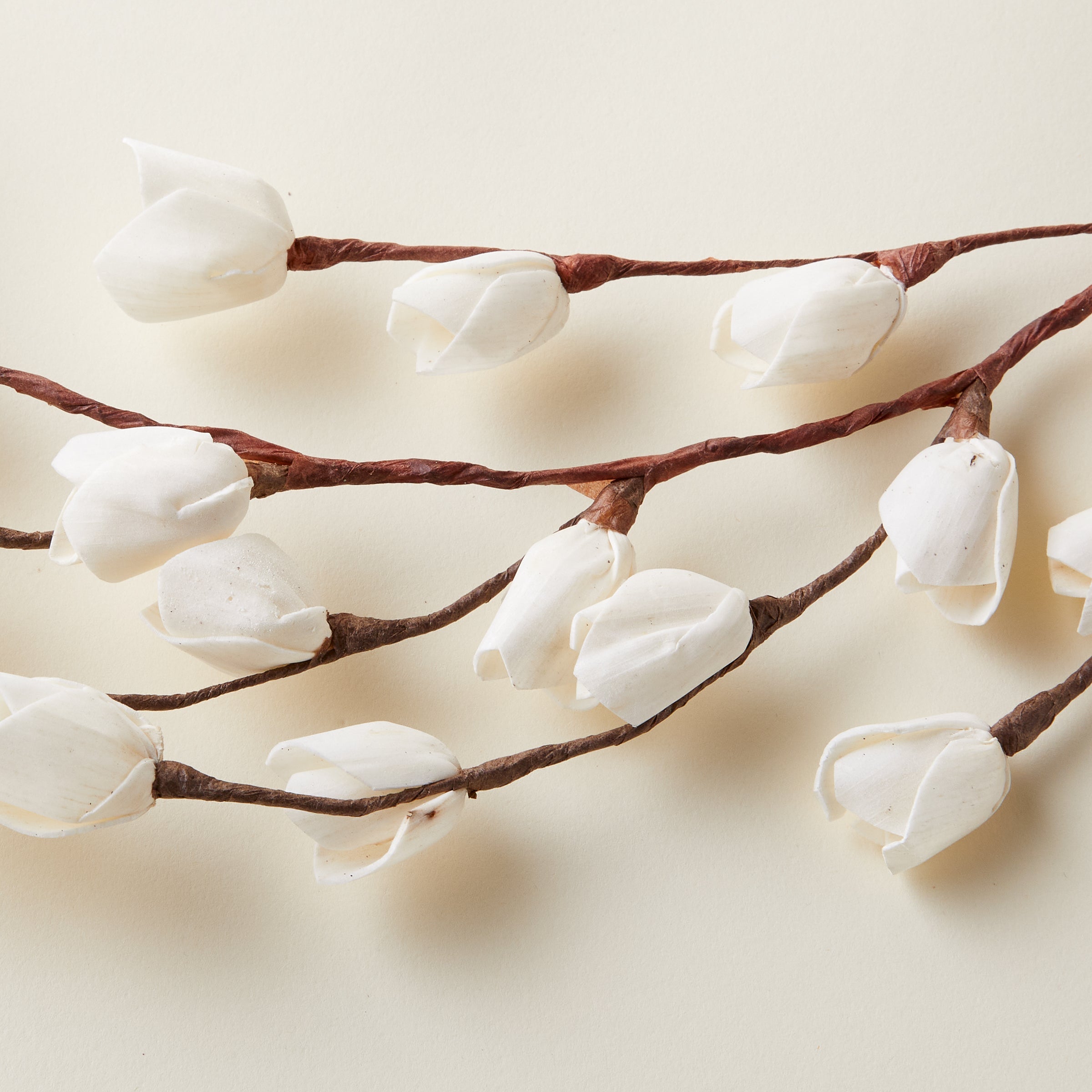 Faux Rosebud Wreath