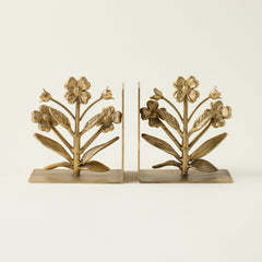 Flower Bookends