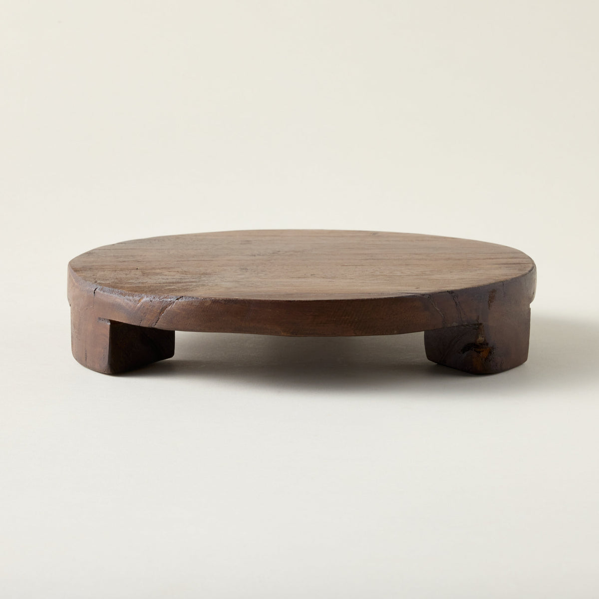 Found Wood Pedestal