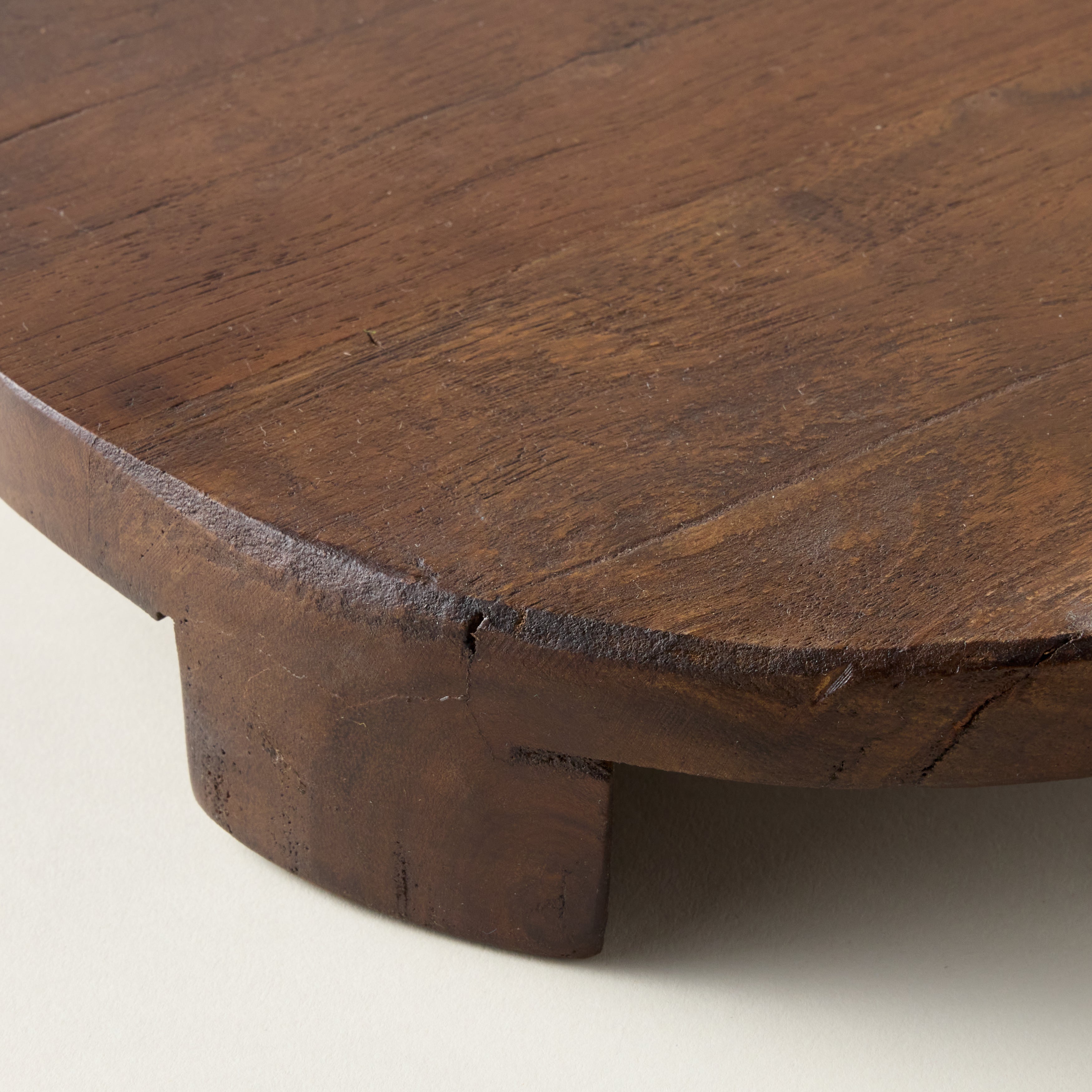 Found Wood Pedestal