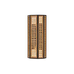 Georgia Rattan Sconce