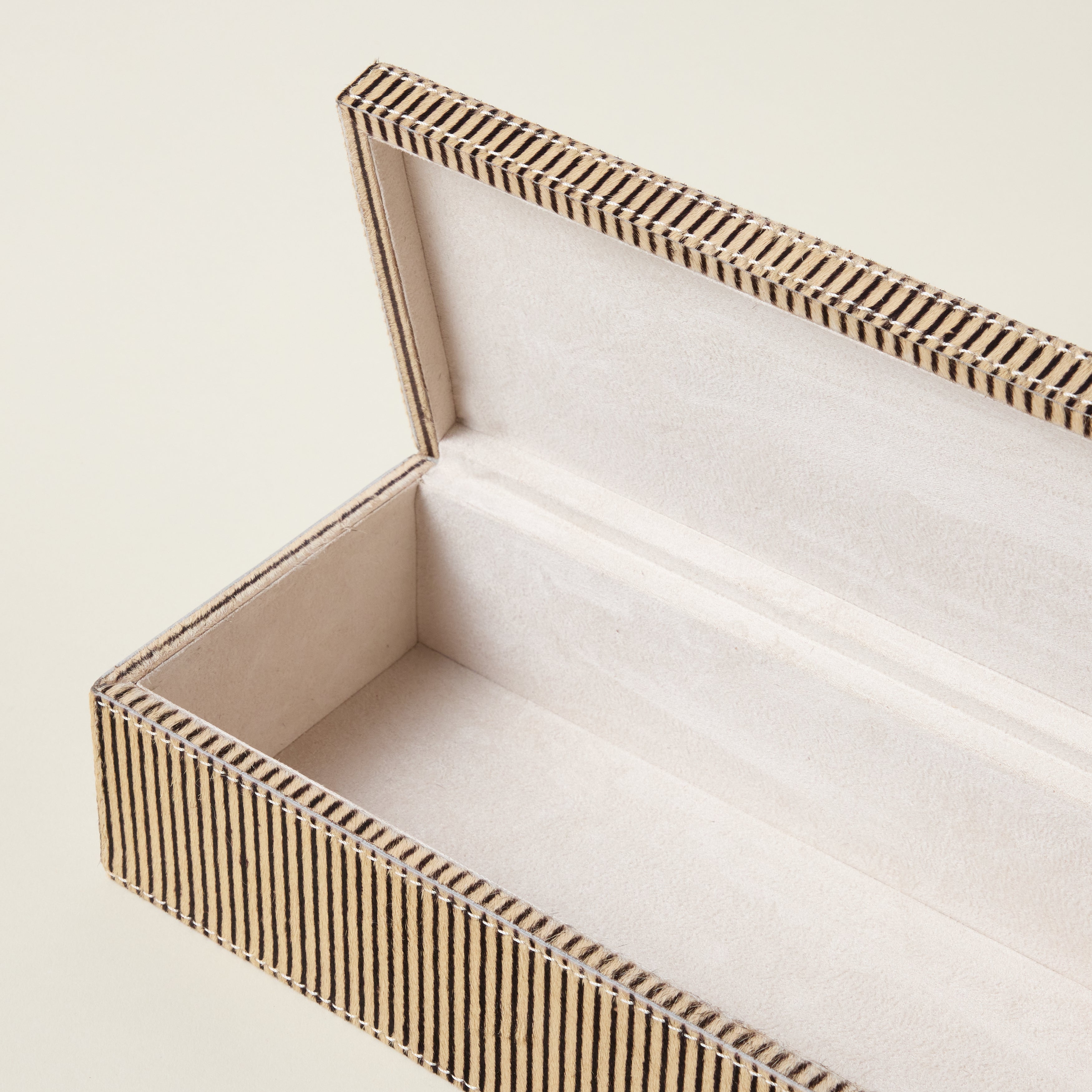Hair on Hide Leather Box