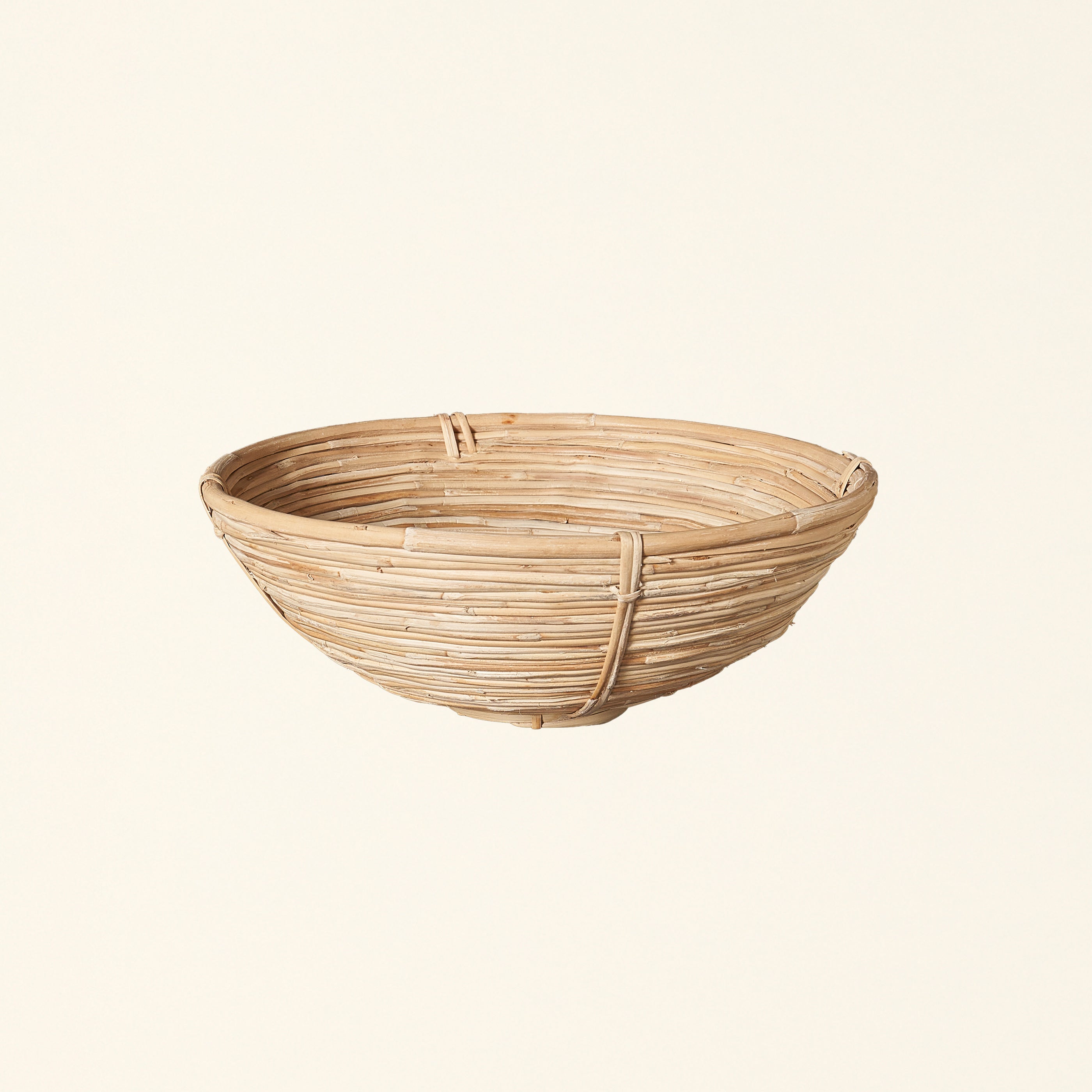 Hand-Woven Cane Bowls