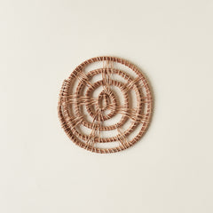 Hand-Woven Palm Coaster - Set of 4