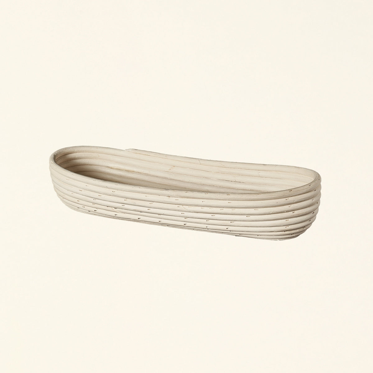 Hand-Woven Rattan Baguette Basket