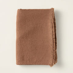 Heavyweight Linen Throw Blanket