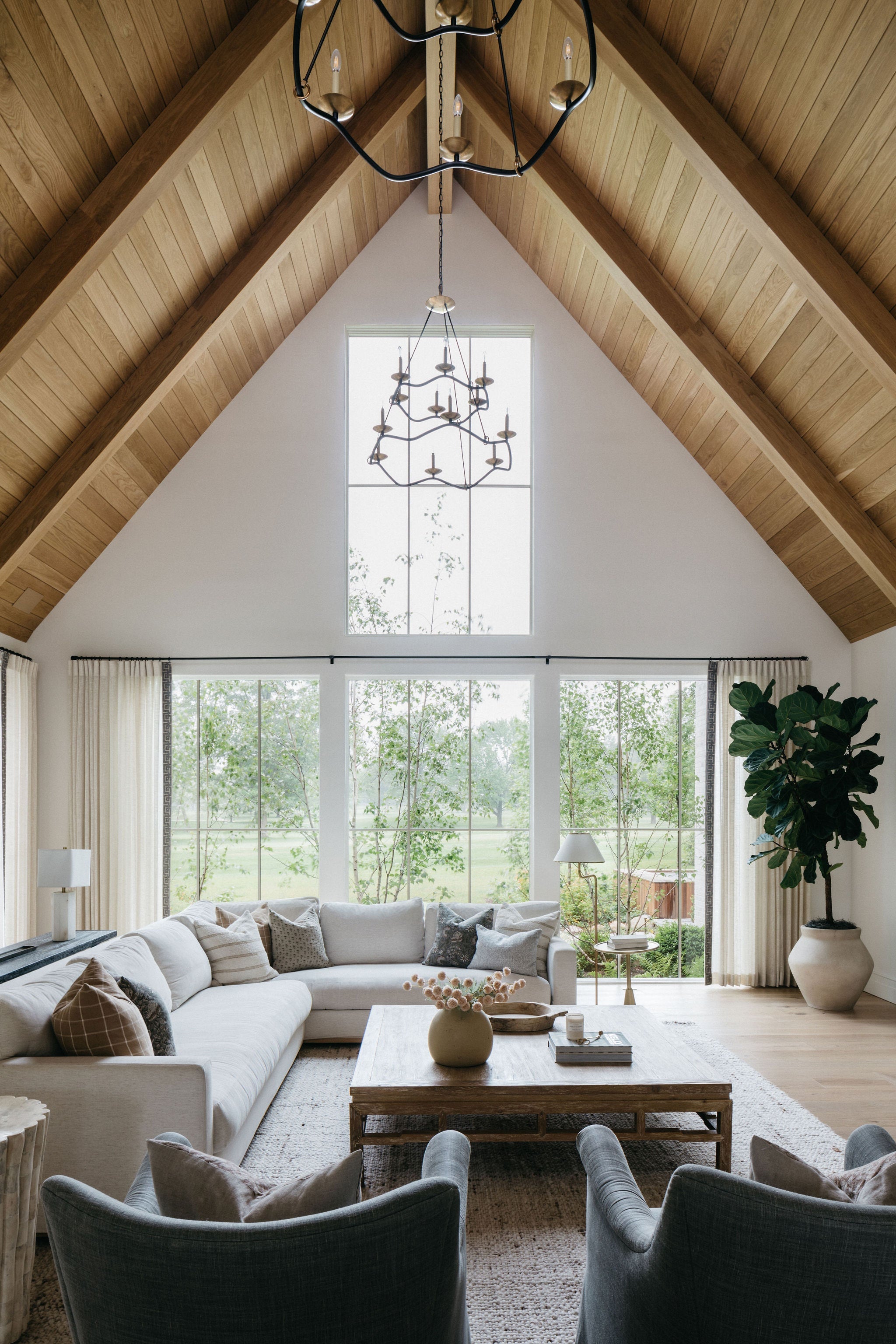 Choros Two-Tier Chandelier
