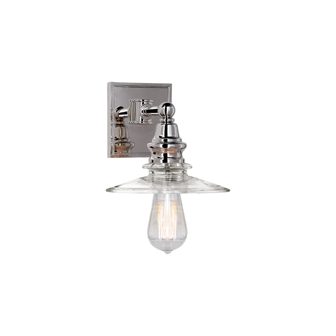 Covington Shield Sconce (Designer Overstock)