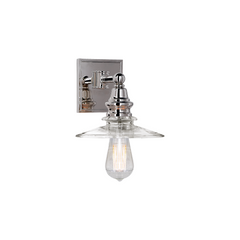 Covington Shield Sconce (Designer Overstock)