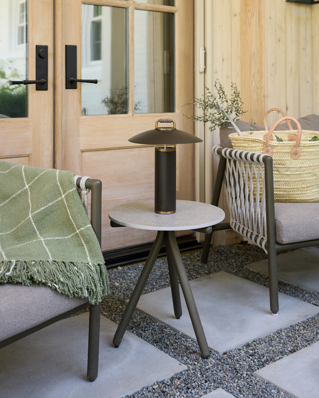 Birk Exterior Rechargeable Table Lamp