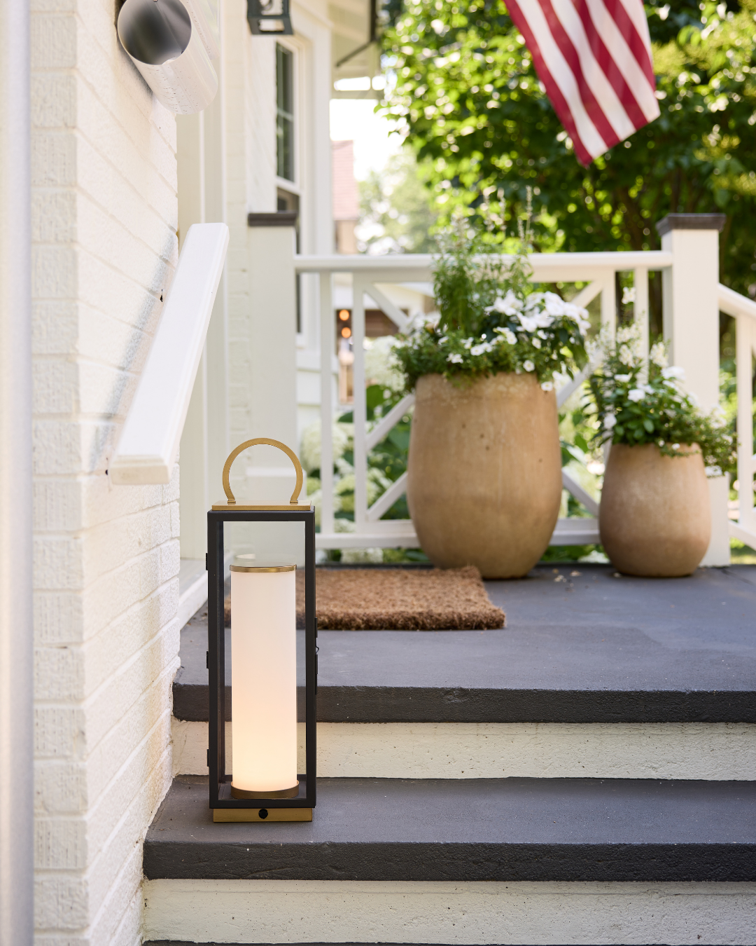 Gareth Exterior Rechargeable Table Lamp