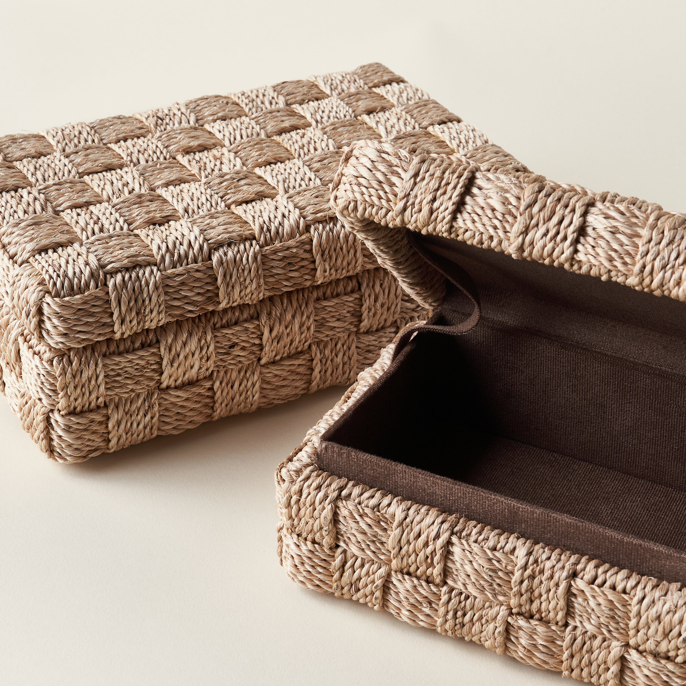 Abaca Rope Hinge Box