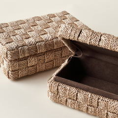 Abaca Rope Hinge Box