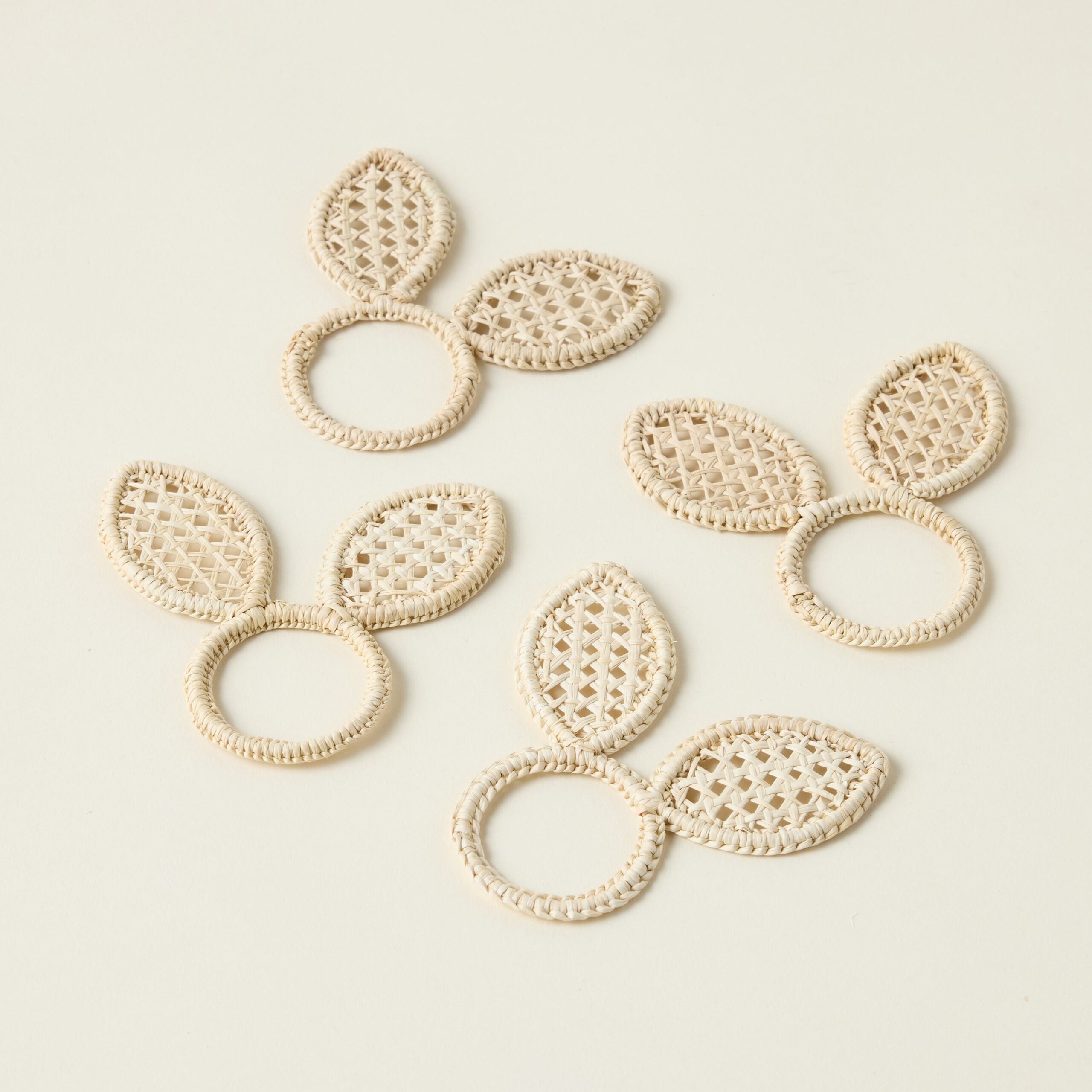 Bunny Ear Napkin Ring - Set of 4
