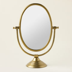 Antique Brass Mirror