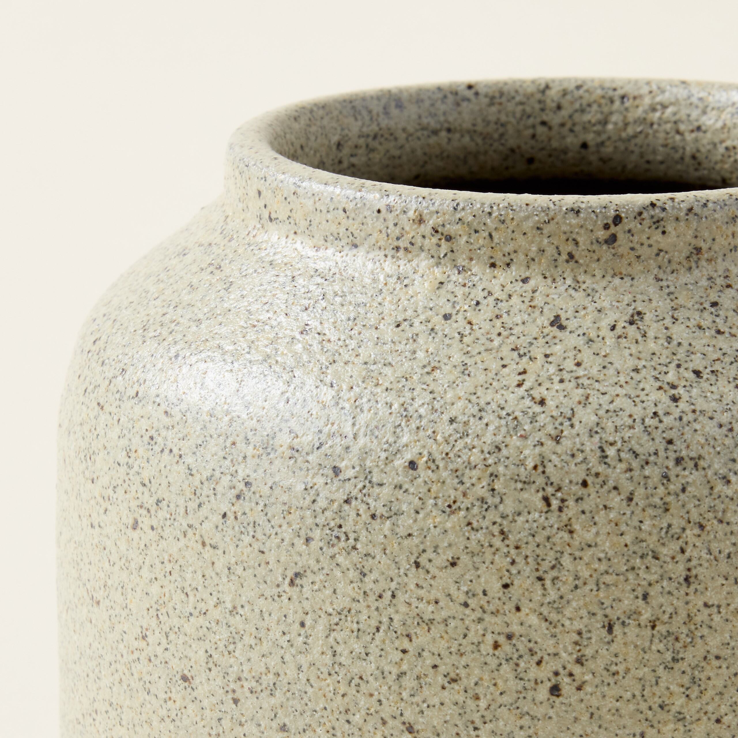 Ceramic Drum Vase